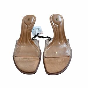 Zara Clear Band Heel